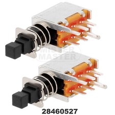 INTERRUTTORE A PULSANTE MOMENTANEO 2P2T  6 PIN MOMENTARY PUSH BUTTON  - 2 PEZZI