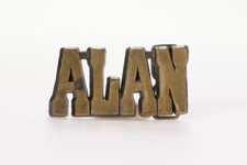 Vintage 70's Alan Belt Buckle