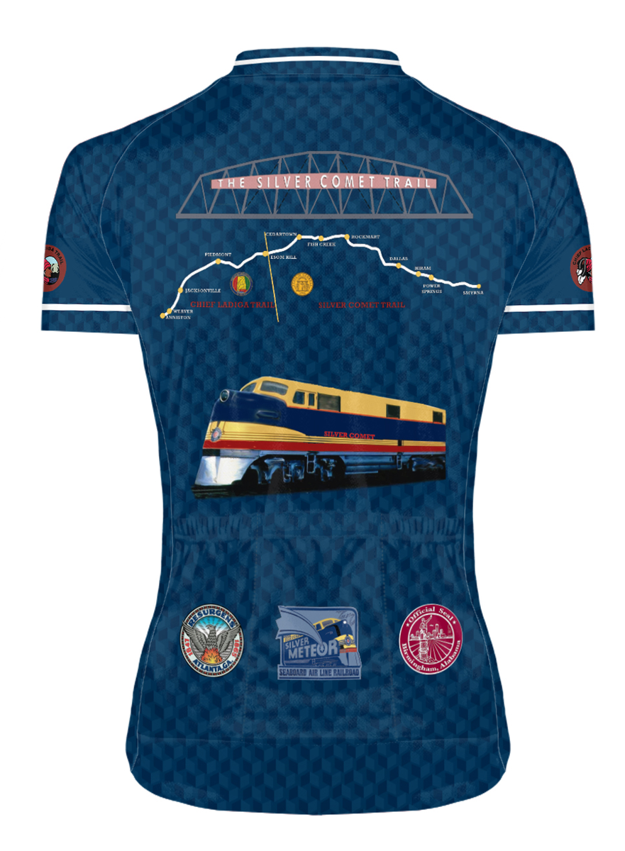 Atlanta Silver Comet Jersey, Silver Comet Shirt, Atlanta Silver