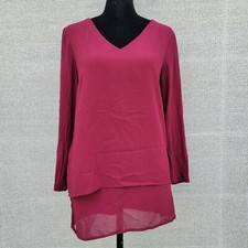 Women's Michael Kors MK Long Sleeve Blouse. Small ****FLAWED***