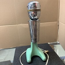 Vintage Hamilton Beach Milkshake Mixer Model 30 Jadeite Finish Working Strong