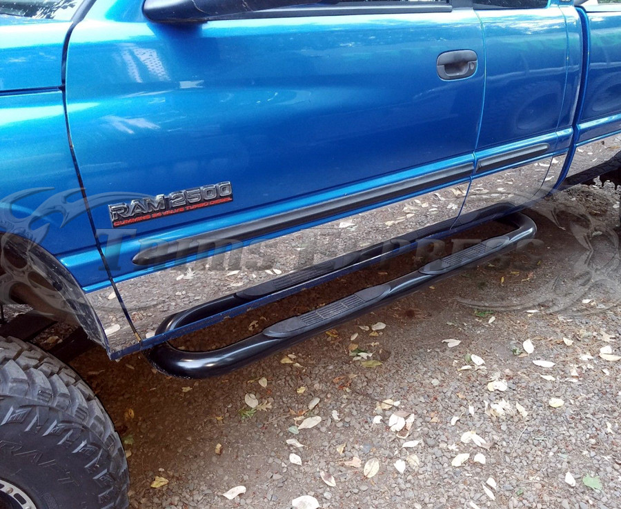 1994-2001 Dodge Ram Quad Cab Slip-On Rocker Panel & Cab Corner Inner Rocker