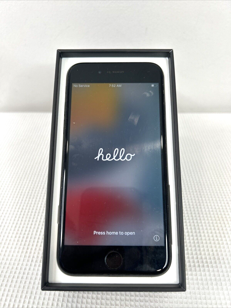 Apple iPhone 7 Jet Black 128 GB USED NO CARRIER RESTRICTION - No Accessories GUC