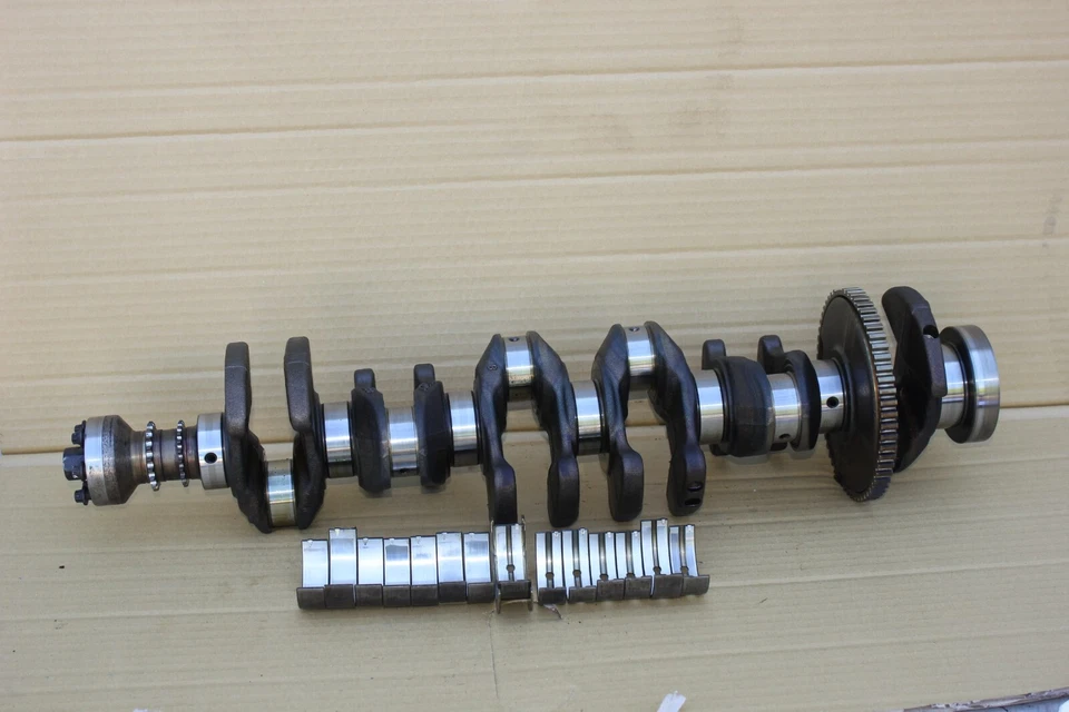 Cigüeñal de motor OEM CON COJINETES PRINCIPALES PARA BMW Z4 X6 335I 535I 2007-2009 Foto 2 de 4