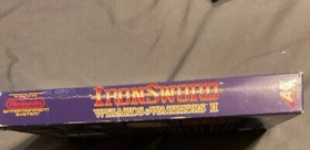 Iron Sword Wizards & Warriors II 2 Nintendo Entertainment System NES Game Tested