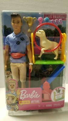 Mattel Barbie Ken Doll Dog Training Playset 887961813913 | eBay