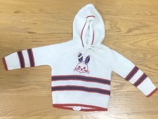 Vintage Childs Sweater with Bunny