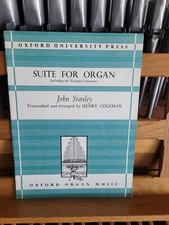  John Stanley, arr Coleman: Suite for Organ; organ Oxford 