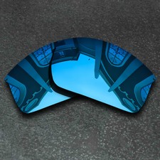 US Blue Polarized Replacement Lenses For-Oakley Wiretap OO4071
