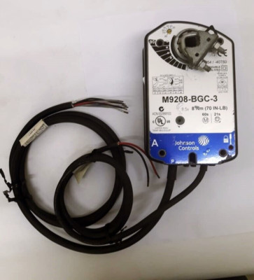 Johnson Controls / On/Off Electric Spring Return Actuator / M9208-BGC-3