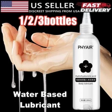 Lube Personal Sex Lubricant Water-Based Long Lasting Easy Clean Women Men Adult