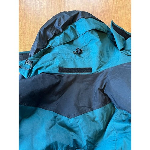 Precision Mountaineering Vintage Men's M Green & Black Insulated Winter Coat - Picture 3 of 11