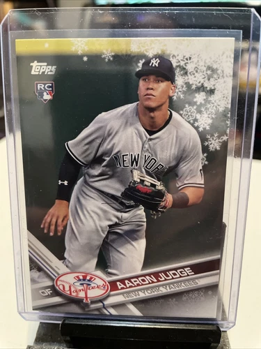 AARON JUDGE 2017 Topps Holiday #HMW99 Rookie Card New York Yankees MINT RC
