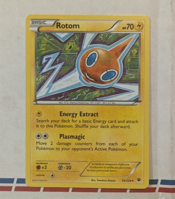Rotom 24/124 Fates Collide Non Holo Rare