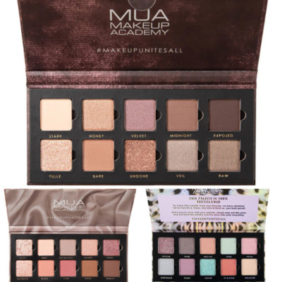 MUA 10 Shade Matte & Foil Eye Shadow Collection Palette