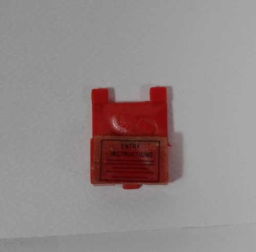 HASBRO VTG 1986 GI JOE COBRA STUN ENGINE COVER ACCESSORY PART ONE BROKEN CLIP