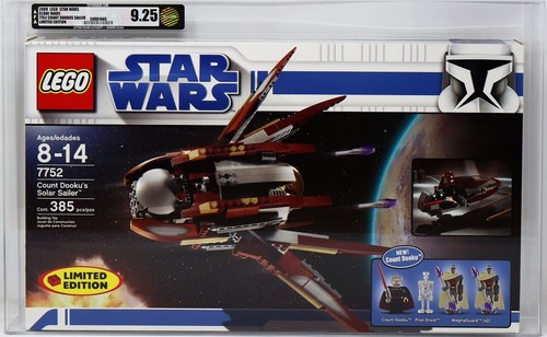 LEGO Star Wars: Count Dooku's Solar Sailer 7752 AFA Graded 9.25 - Picture 1 of 7