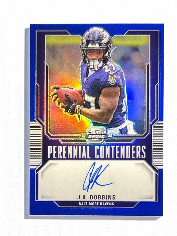 2023 Panini Contenders Optic J.K. Dobbins #PCA-JDS