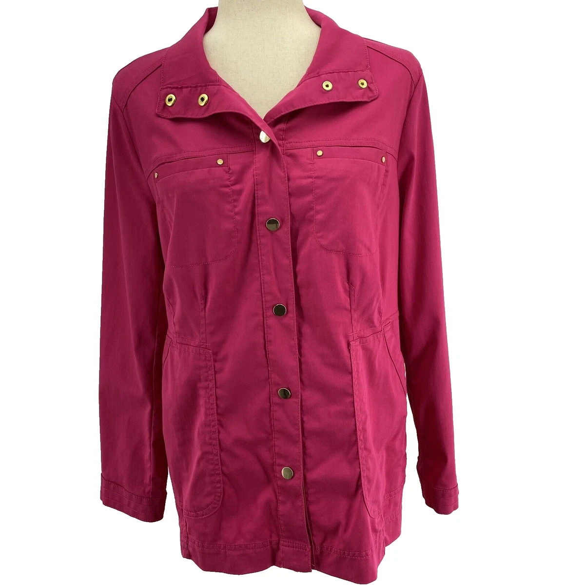 Chicos pink jacket top