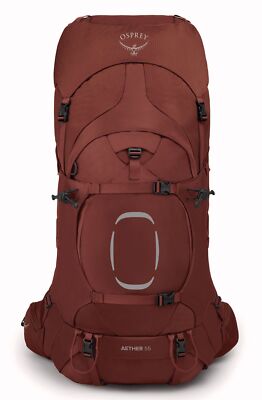 Osprey Aether 55 L / XL Rucksack Rucksack Deep Acorn Red terracotta Neu