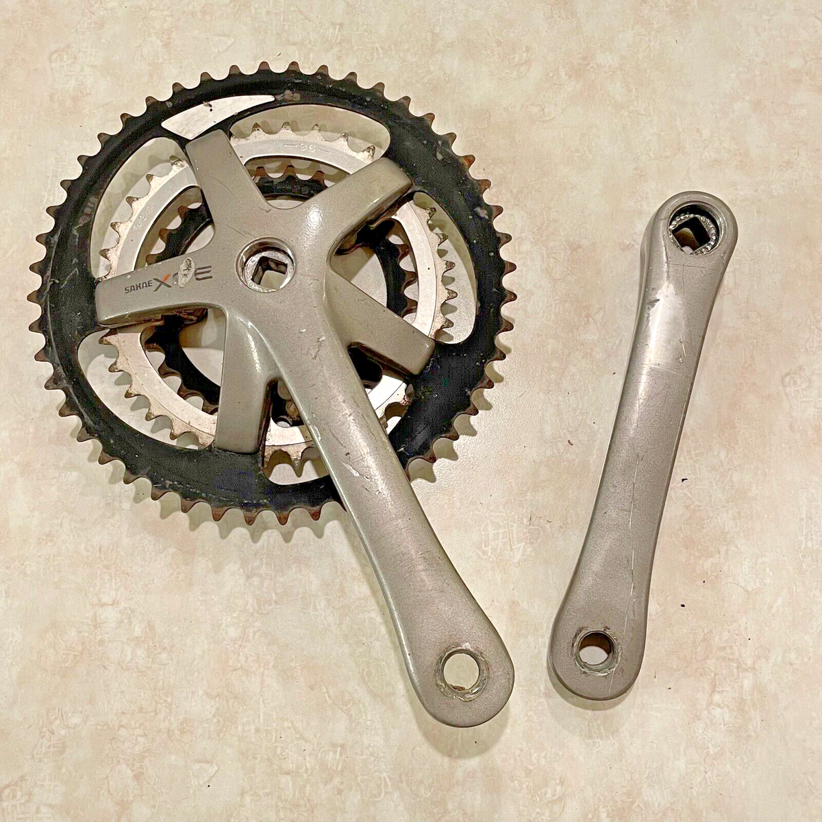 Vintage SR Suntour Sakae XCE 170mm 48/36/28 Mountain Bike Triple