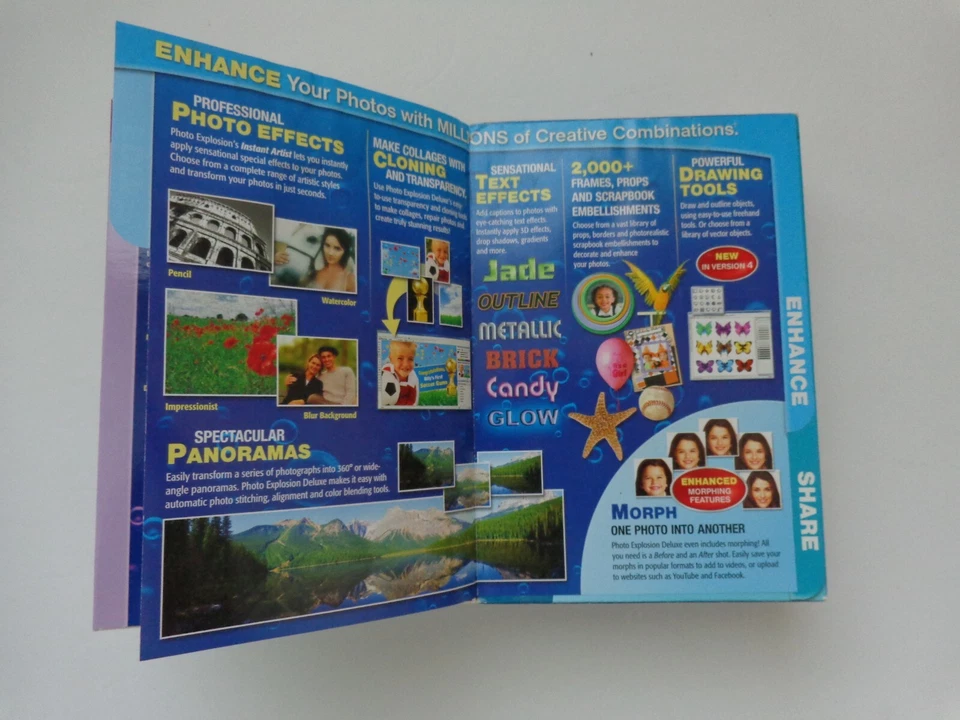 Nova Photo Explosion Deluxe Version 4, Complete Digital Photo Studio, New SEALED - Image 4 of 4