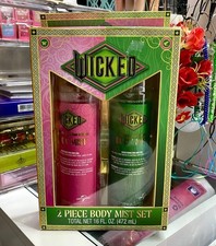 Wicked Movie Scented Body Mist 8 OZ Glitter Spray - Gift Set