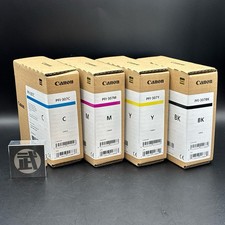 Canon PFI-307 C M Y BK Genuine Ink Tank Expired New Unopened 4-Color Set