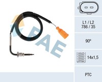 FAE Sensor Abgastemperatur 68079 M14X1,5 FüR Audi A4 B7 Avant 8ED A6 C6 4F5 4F2