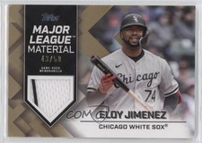 2022 Topps Update Major League Material Gold 43/50 Eloy Jimenez #MLM-ELO x5u