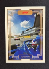 2022 Topps F1 - Dutch Grand Prix- Circuit Silverstone Art Box Topper 