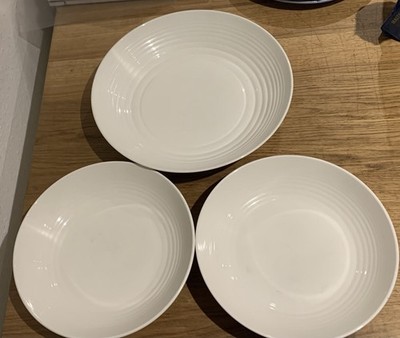 Royal Doulton Gordon Ramsay Maze Taupe Servierschale x 1 + Pastaschalen x 2. Sehr guter Zustand