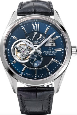 ORIENT STAR Modern Skeleton Mechanical Watch RK-AV0006L Men's Navy NEW