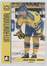 2006 In the Game-Used International Ice Signature Series Borje Salming HOF 1r5