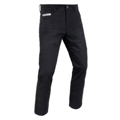 Oxford OA Marshal AAA Straight Herren Motorrad Motorrad Jeans schwarz