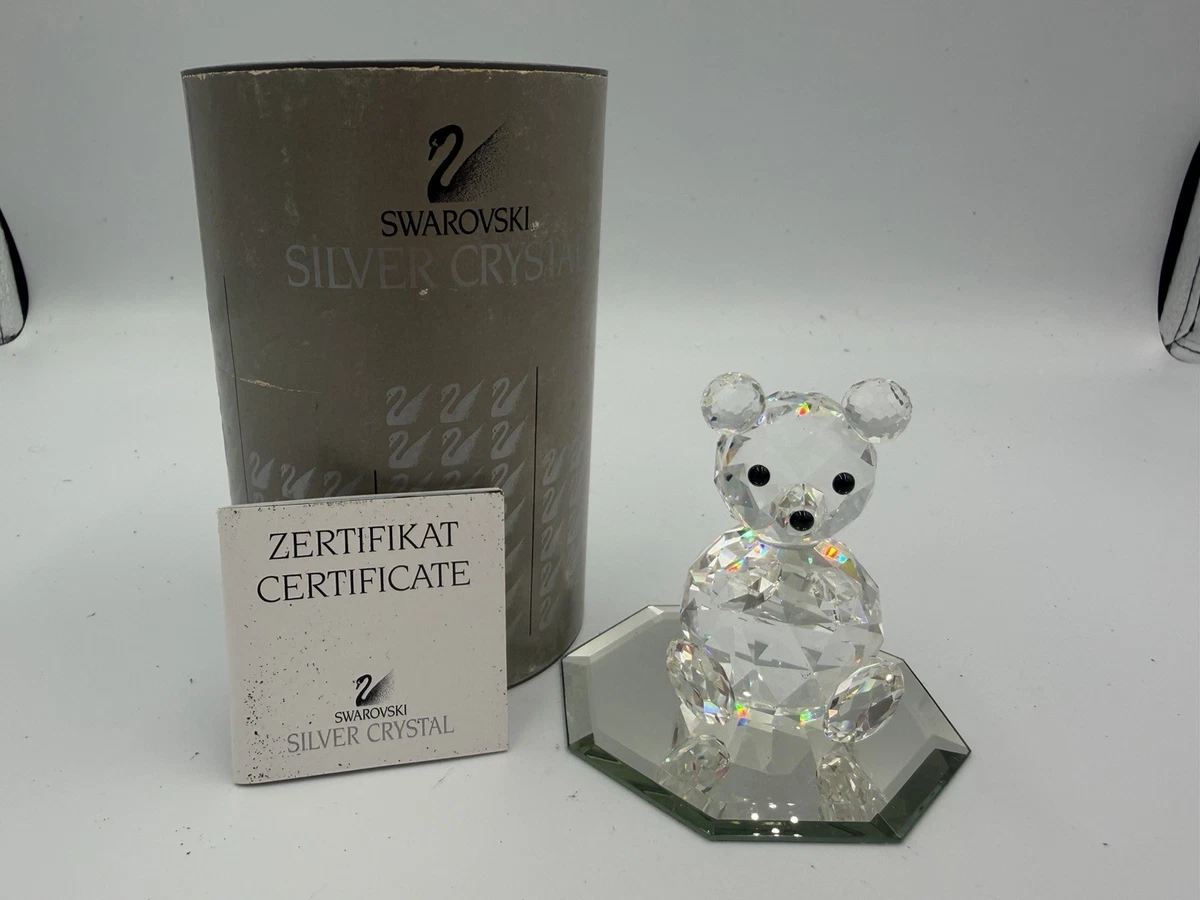 Swarovski Crystal Teddy Bear In Swarovski Figurines for sale | eBay