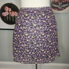 Mesh mini skirt