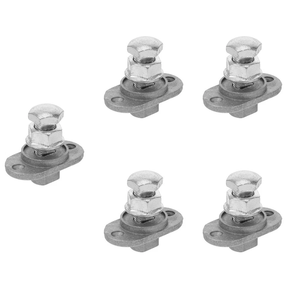 5Pcs Pool Table Screws Aluminum Silver Durable Table Leveling Micro Adjust