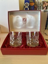 Schott Zwiesel Paar Bleikristall Tiffany Design Glas Becher Neu Verpackt (Hol)