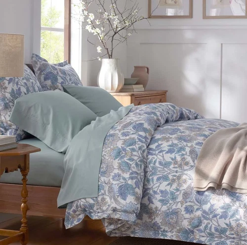 The Company Store Legends Hotel Garden Song Sateen Bed Sheet Set - Thumbnail 4