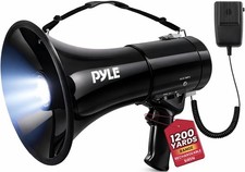 Pyle PMP561LTB Portable Compact PA Megaphone Speaker Used 