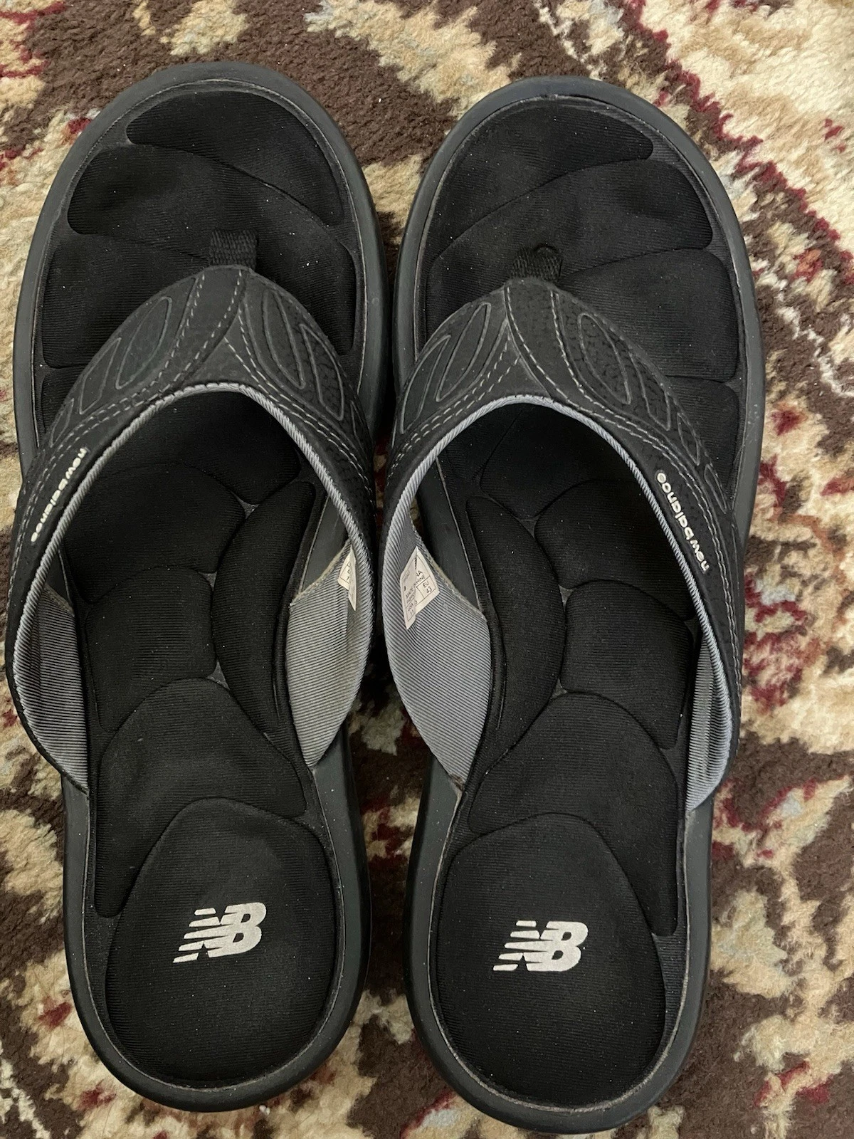 Infradito donna New Balance taglia 11 nero