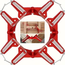 90 Degree Corner Clamp - Woodworking Right Angle Clamp for Frame & Furniture