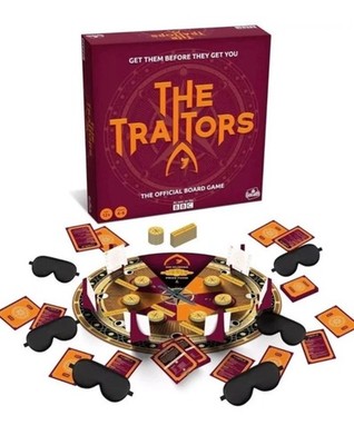 DIE VERRÄTER Offizielles Brettspiel aus BBC TV Goliath 4 6 Spieler in der Hand
