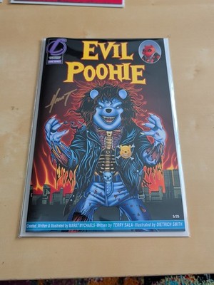 Do You Pooh EVIL POOHIE ''Evil Ernie Homage'' 5/25 LTD NM Signed By MARAT COA 