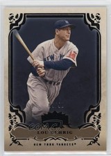 2013 Topps Triple Threads Onyx /50 Lou Gehrig #4 HOF 0l2