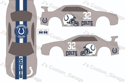 Universal football team V6 1/64 water slide decal Compatible for hot wheels
