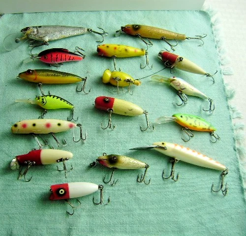 antique rare old fishing lures ebay Vintage Fishing Lures Lot for sale
