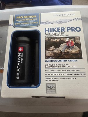 NEW KATADYN HIKER PRO MICROFILTER WATER SYSTEM #8018273