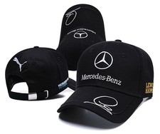 F1 Mercedes Benz Team Adjustable Sports Casual Curved Brim Baseball Cap Hat New